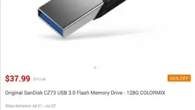 Screenshot von GearBest 9