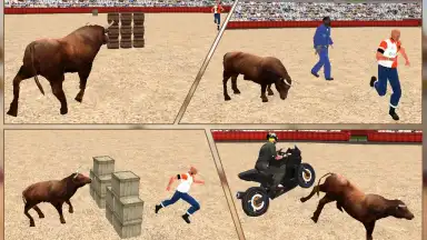 Screenshot von Angry Bull Attack Arena Sim 3D 13