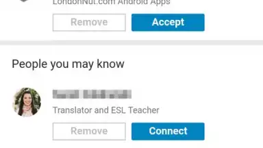 Screenshot von LinkedIn Lite 8