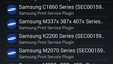 Screenshot von Samsung Print Service Plugin 6