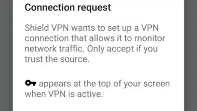 Screenshot von Shield VPN 5