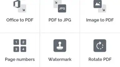 Screenshot von iLovePDF 13