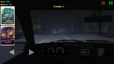 Screenshot von Русские тачки: шашки по городу 2