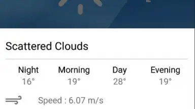 Screenshot von Free Weather Forecast 3