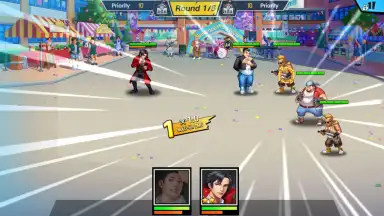 Screenshot von Battle and Kiss: College Fight 7