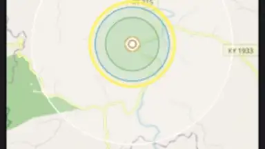 Screenshot von Nuke Map 4