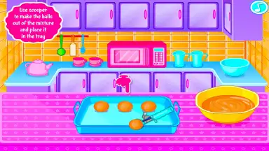 Screenshot von Сладкое печенье - игры для девочек 3
