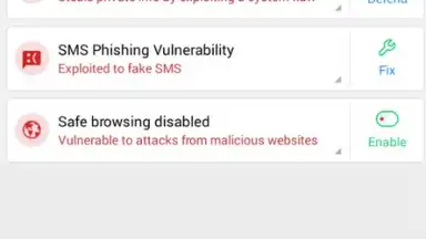 Screenshot von CM Security Lite 2