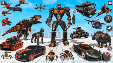 Screenshot von Dino Robot Game 1