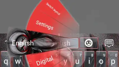 Screenshot von Emo Angel Keyboard 4