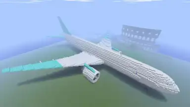Screenshot von Amazing Minecraft Airplanes 4