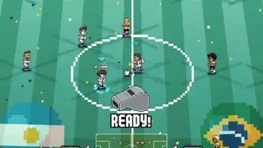 Screenshot von Pixel Cup Soccer - Lite 13