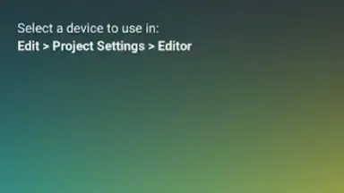 Screenshot von Unity Remote 5 2