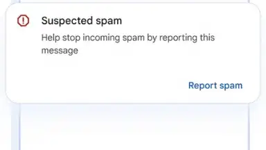 Screenshot von Google Messages 3