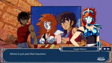 Screenshot von SAINT SEIYA COSMO FANTASY 3