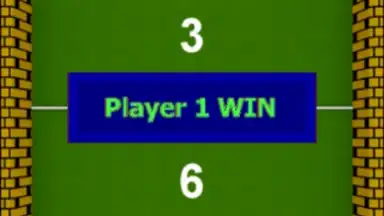 Screenshot von Pong Game 2Players 1