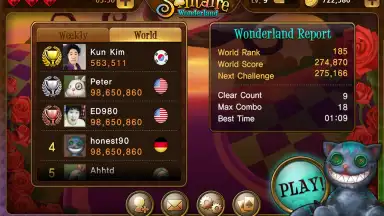 Screenshot von Solitaire Wonderland 14