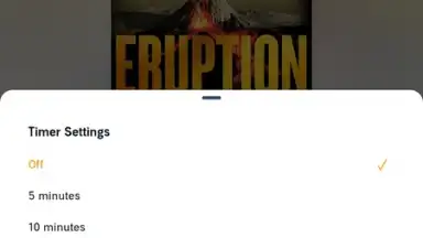 Screenshot von Audible 2