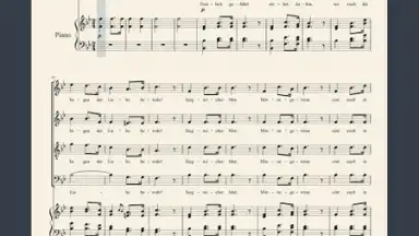 Screenshot von MuseScore 2