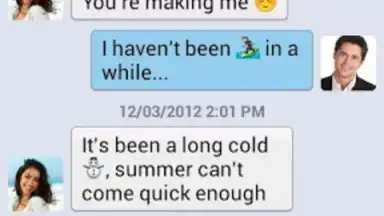 Screenshot von Chomp SMS 11