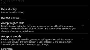 Screenshot von Bwin Sports 4