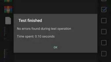 Screenshot von RAR 7