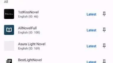 Screenshot von LNReader 5