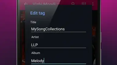 Screenshot von Музыкальный плеер 4