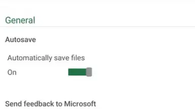 Screenshot von Microsoft Excel 2