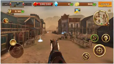 Screenshot von Cowboy Hunting: Gun Shooter 3
