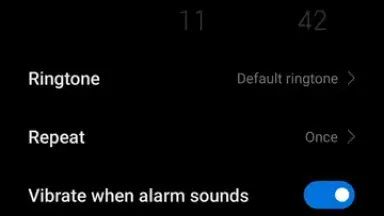 Screenshot von MIUI Clock 2