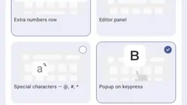 Screenshot von Yandex Keyboard 23