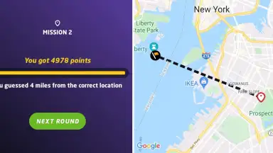 Screenshot von GeoGuessr 8