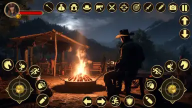 Screenshot von West Cowboy Games Horse Riding 2