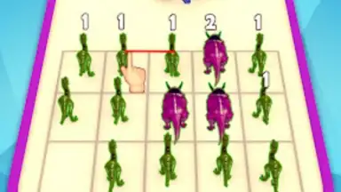 Screenshot von Dinosaur Merge Battle Fight 5
