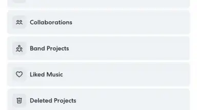 Screenshot von BandLab 2