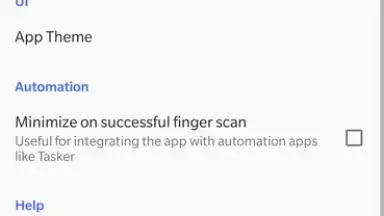 Screenshot von Remote Fingerprint Unlock 3