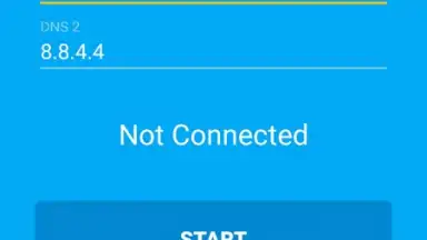Screenshot von DNS Changer 1
