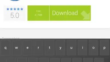 Screenshot von Clarity Keyboard 1