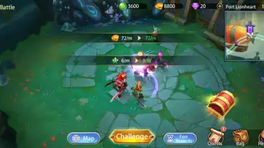 Screenshot von Infinite Heroes 20