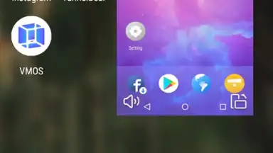 Screenshot von VMOS 4