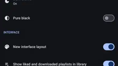 Screenshot von OuterTune 11