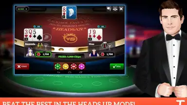 Screenshot von BlackJack for Tango 4