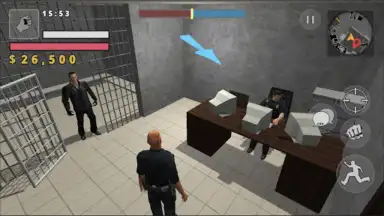 Screenshot von Police Cop Simulator. Gang War 3