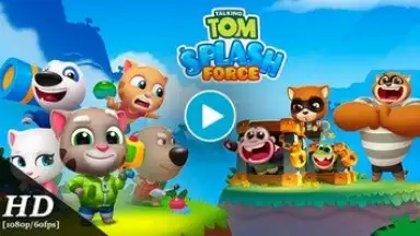 Screenshot von Talking Tom Splash Force 1