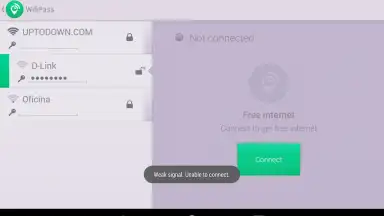 Screenshot von WifiPass Free Internet 1