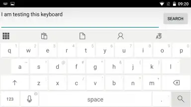 Screenshot von Hub Keyboard 6