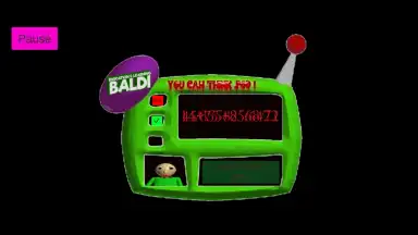 Screenshot von baldis basics in educatioin and learning 10