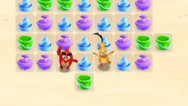 Screenshot von Angry Birds Match 10