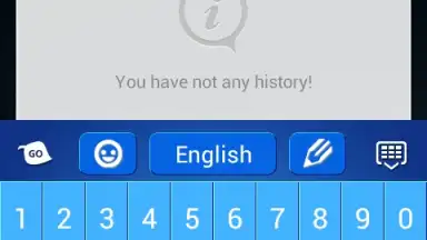 Screenshot von Blue Keyboard 4